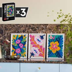 LEGO 31207 ART Arte Floral, Manualidades para Adultos