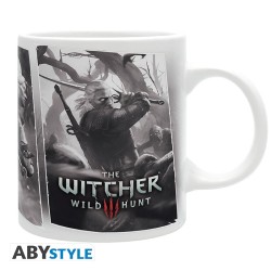 ABYSTYLE - THE WITCHER - TAZZA 320ML - GERALT, CIRI AND YENNIFER