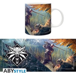 ABYSTYLE - THE WITCHER - TAZZA 320ML - GERALT AND THE GRIFFON