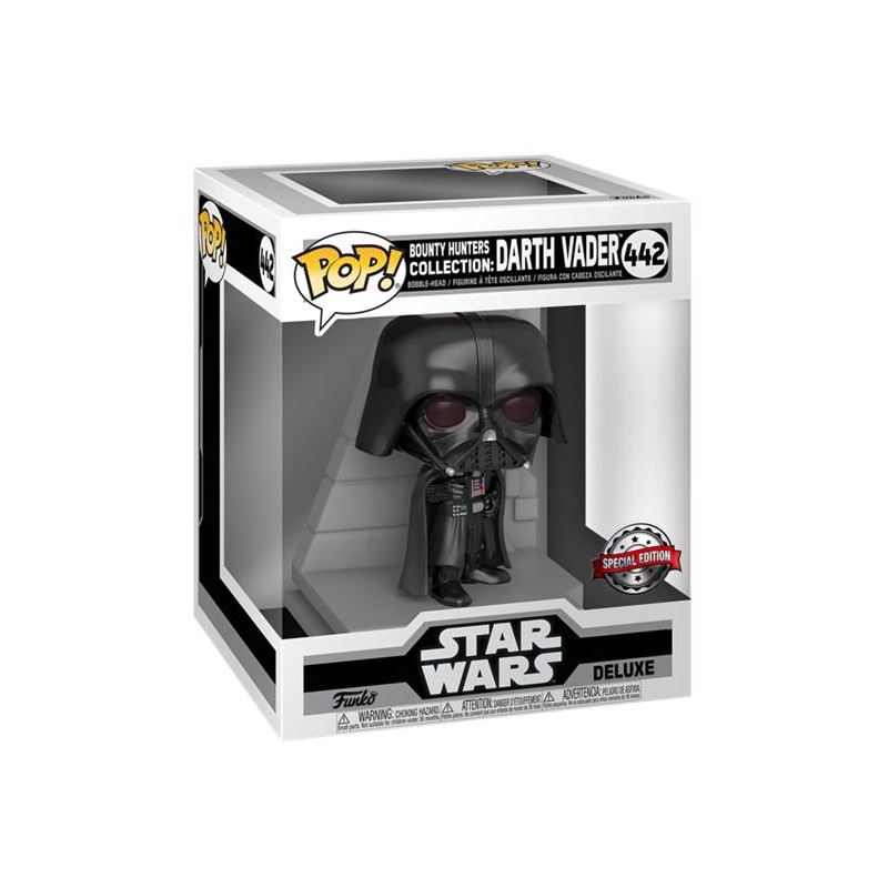 Pop Star Wars Deluxe - Darth Vader - Bounty Hunter Collection - Bollino Special Ed.