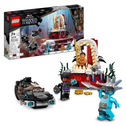 LEGO Marvel Avengers Marvel 76213 La Salle du Trône du Roi Namor