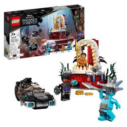 LEGO Marvel Avengers Marvel 76213 La Salle du Trône du Roi Namor