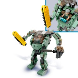LEGO Neytiri e Thanator vs. Quaritch con tuta AMP