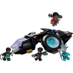LEGO Marvel Super Heroes 76211 Marvel Sunbird de Shuri de Black Panther, Aviones de Juguete