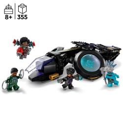 LEGO Marvel Super Heroes 76211 Marvel Sunbird de Shuri de Black Panther, Aviones de Juguete