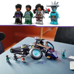 LEGO Marvel Super Heroes 76211 Marvel Sunbird de Shuri de Black Panther, Aviones de Juguete