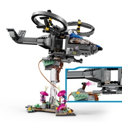 LEGO 75573 Avatar Montañas Flotantes  Sector 26 y Samson de la RDA, Helicóptero de Juguete para Construir