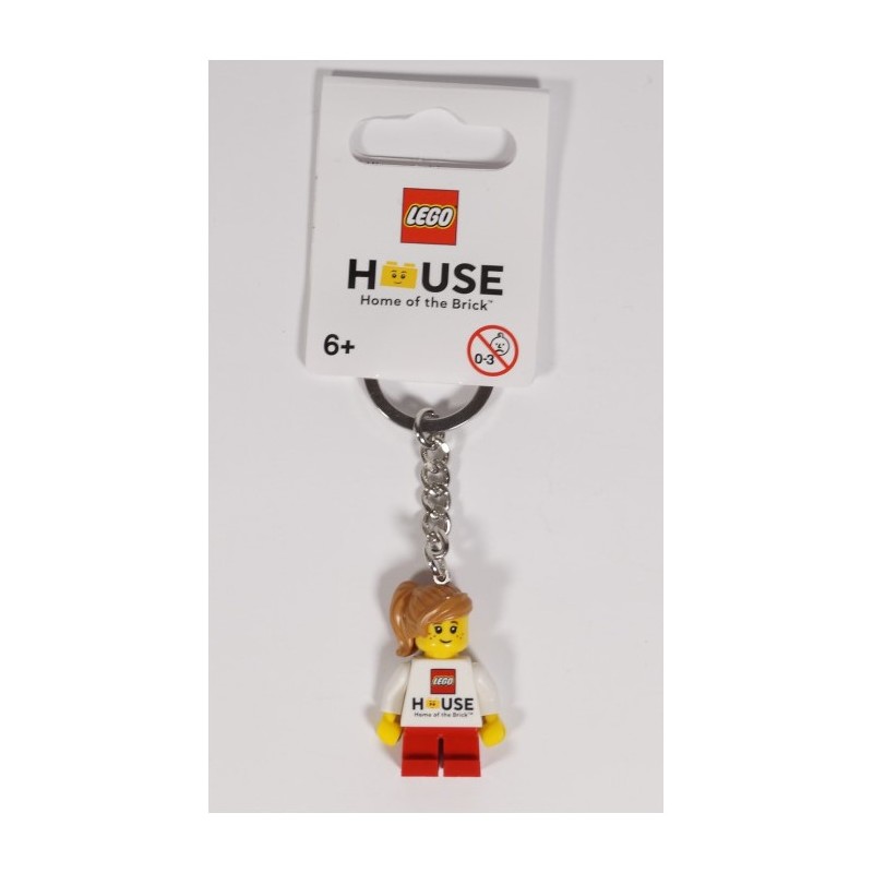 LEGO House - Portachiavi Keychain - Girl