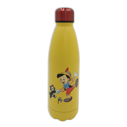 HALF MOON BAY - DISNEY: PINOCCHIO - WATER BOTTLE (METAL) 500ML - PINOCCHIO