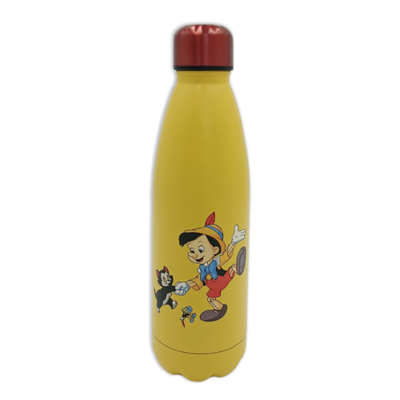 HALF MOON BAY - DISNEY: PINOCCHIO - WATER BOTTLE (METAL) 500ML - PINOCCHIO