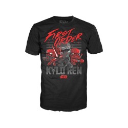 Funko Tee: Star Wars: Rise of Skywalker - Kylo Ren Supreme Leader Taglia M