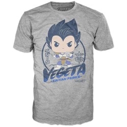 Funko Tee: DBZ- Vegeta (PU MT) - Taglia L