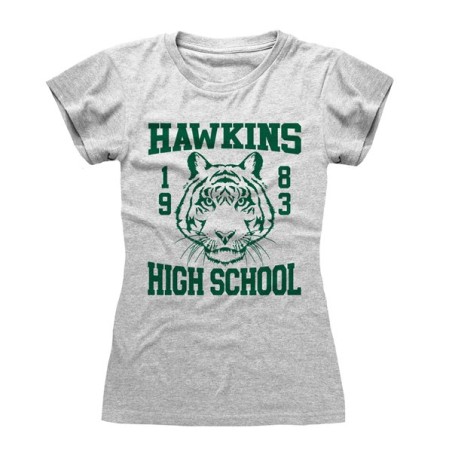 Heroes Inc. - Stranger Things - Hawking High School - T-shirt Fitted Taglia XXL