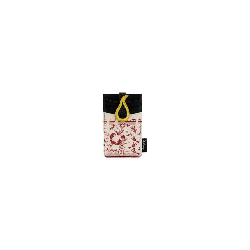 Loungefly Disney - Hocus Pocus - Black Flame Card Holder glow - WDWA2216