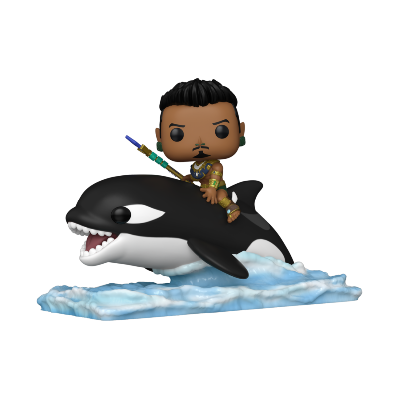 POP Marvel Ride SUPDLX: Black Panther Wakanda Forever S2- Namor with Orca