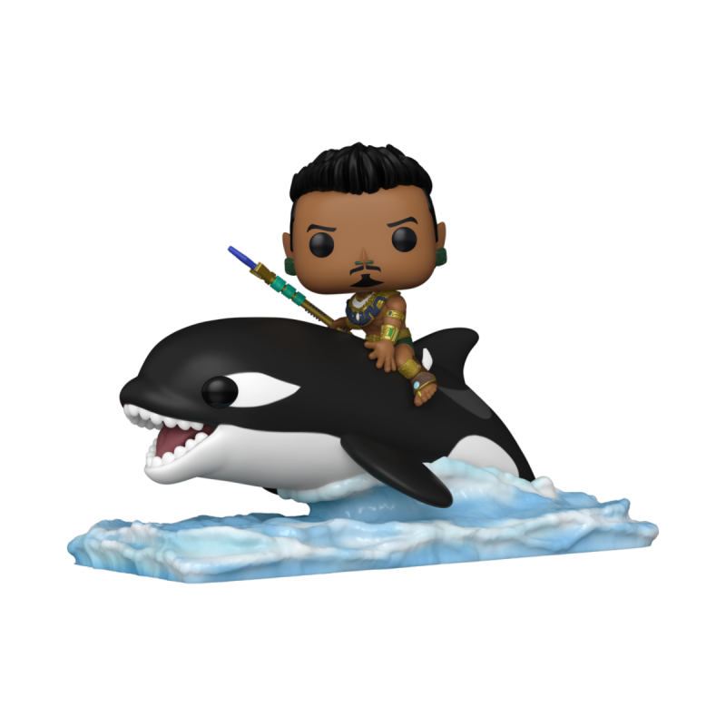 POP Marvel Ride SUPDLX: Black Panther Wakanda Forever S2- Namor with Orca POP Marvel Ride SUPDLX: Black Panther Wakanda Forever S2- Namor with Orca
