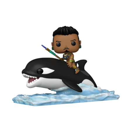 POP Marvel Ride SUPDLX: Black Panther Wakanda Forever S2- Namor with Orca