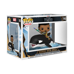 POP Marvel Ride SUPDLX: Black Panther Wakanda Forever S2- Namor with Orca