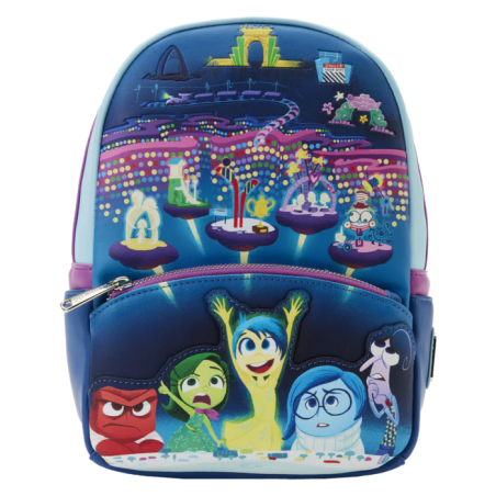 Loungefly - Disney Pixar Inside Out - Zainetto Control Panel Glow In The Dark - WDTBK2620
