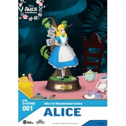 Beast Kingdom - Mini D-Stage - Alice nel Paese delle Meraviglie - Alice