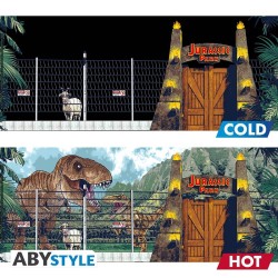 ABYSTYLE - JURASSIC PARK - TAZZA HEAT CHANGE 460ML - GATE