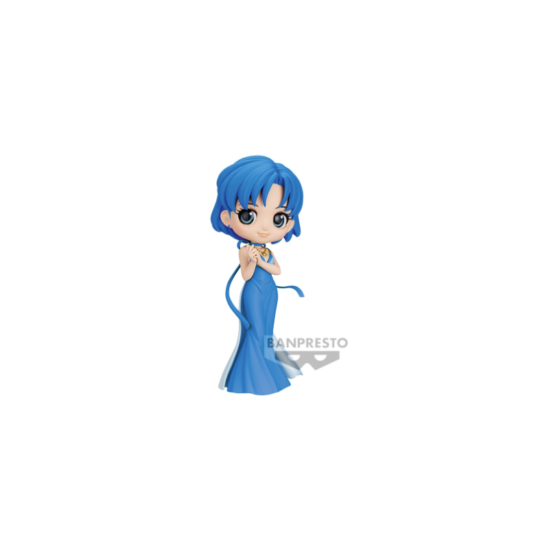 BANPRESTO - SAILOR MOON - Q POSKET- PRINCESS MERCURY (NORMAL COLOR VER.)