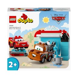 LEGO DUPLO Divertimento all’autolavaggio con Saetta McQueen e Cricchetto