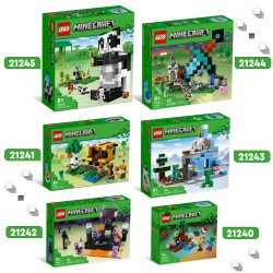 LEGO Minecraft 21243 Les Pics Gelés