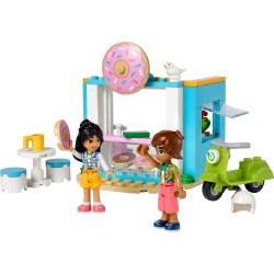 LEGO Friends 41723 Tienda de Dónuts, Juguete de Comida con Mini Muñecas