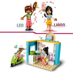LEGO Friends 41723 Tienda de Dónuts, Juguete de Comida con Mini Muñecas
