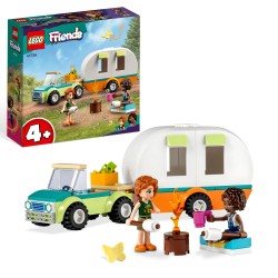 LEGO Friends 41726 Kampeervakantie Set met Caravan en Auto