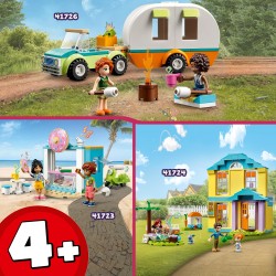 LEGO Friends 41726 Kampeervakantie Set met Caravan en Auto