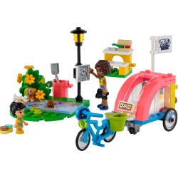 LEGO Friends 41738 Bici de Rescate Canino, Juguetes de Animales