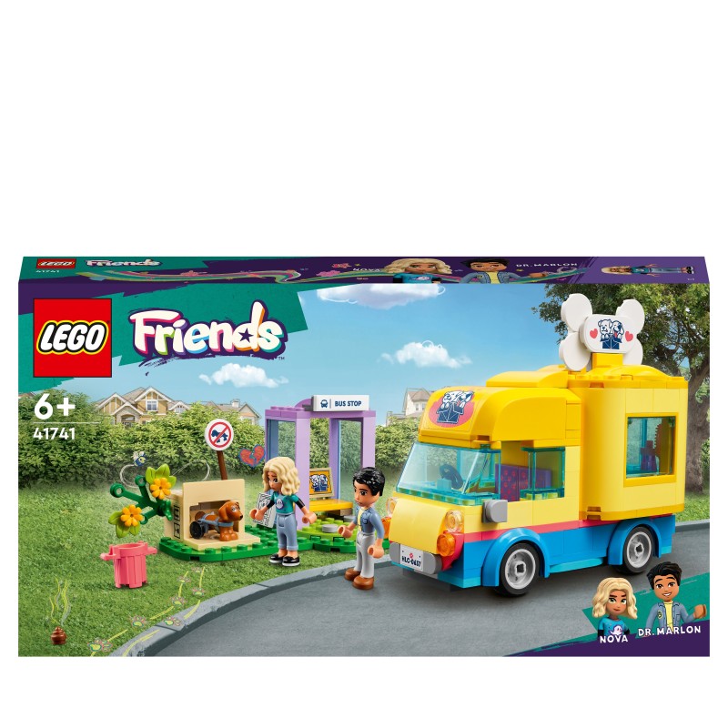 LEGO Friends Dog Rescue Van Toy Animal Playset 41741