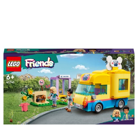 LEGO Friends Dog Rescue Van Toy Animal Playset 41741