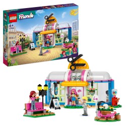 LEGO Friends 41743 Peluquería para Niños con Mini Muñecas