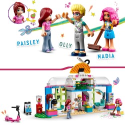 LEGO Friends 41743 Peluquería para Niños con Mini Muñecas