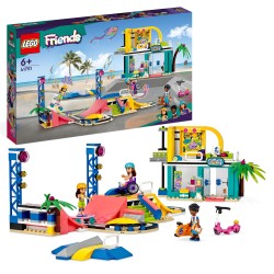 LEGO Friends 41751 Parque de Skate, Juguete para Niñas y Niños de 6 Años