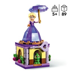 LEGO Disney 43214 Princesas Rapunzel Bailarina, Juguete para Construir Coleccionable