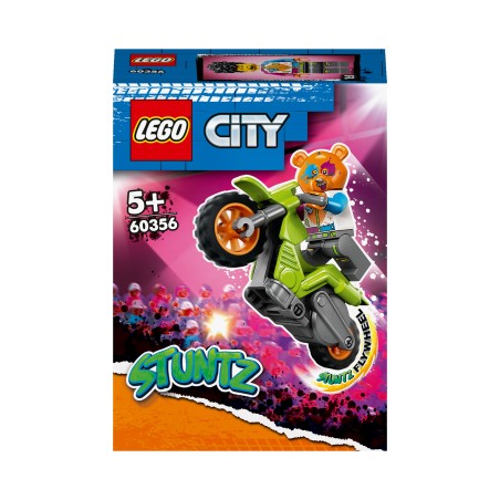 LEGO City 60356 Stuntz Beer stuntmotor Actie Speelgoed