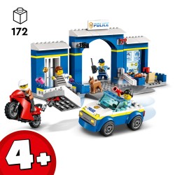 LEGO City Police Station Chase Toy Playset 60370