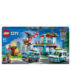 LEGO City Quartier generale veicoli d’emergenza