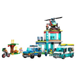 LEGO City Hauptquartier der Rettungsfahrzeuge