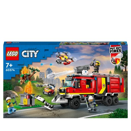 LEGO City Fire Command Unit Truck Toy 60374