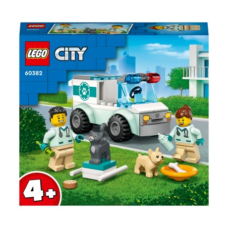 LEGO City 60382 L'Intervention du Véhicule Vétérinaire