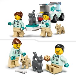 LEGO City 4+ Vet Van Rescue Animal Set 60382
