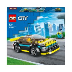 LEGO City 60383 Deportivo Eléctrico, Coche de Juguete para Niños de 5 Años