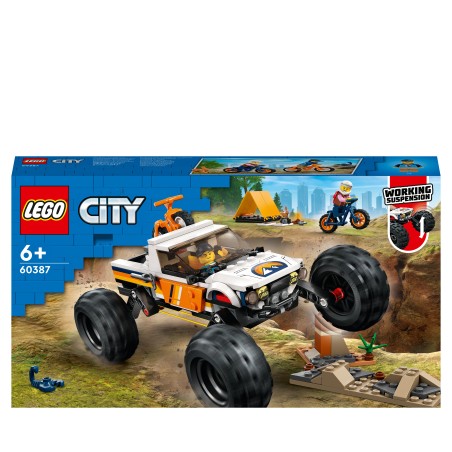 LEGO City 60387 Les Aventures du 4x4 Tout-Terrain