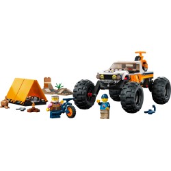 LEGO City 60387 4x4 Terreinwagen avonturen Kampeerset