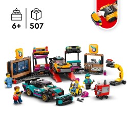 LEGO City Garage auto personalizzato